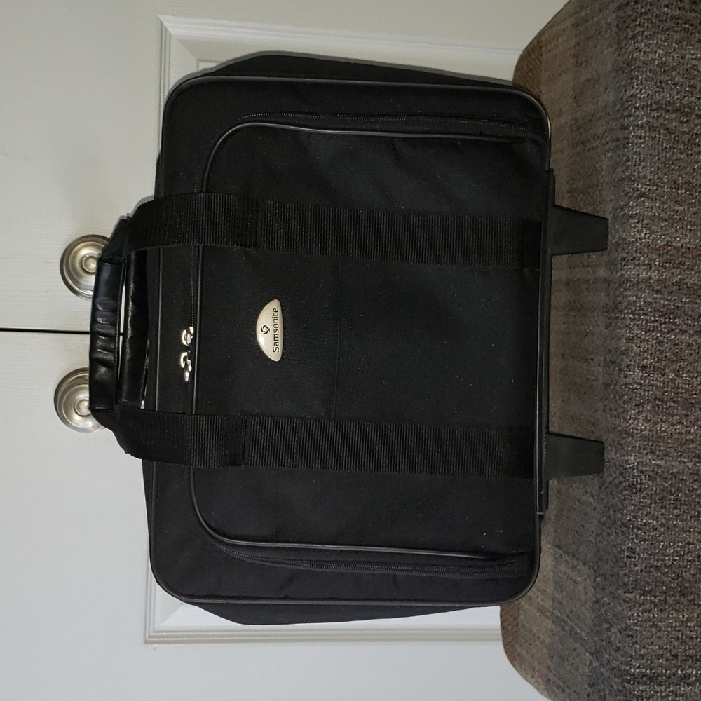 💘 SAMSONITE BUSINESS LUGGAGE WHEELED UNDER SEAT CARRY ON TRAVEL BAG